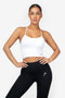 White Power Seamless Top - for dame - Famme - Sports Bra