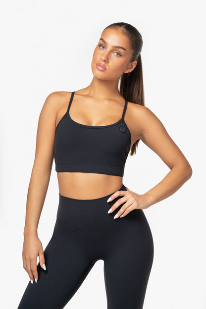 Black Softy Sports Bra